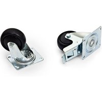 Triton RAX-MS-X81-X1 Rollensatz für 19 Gehäuse, 4 Rollen