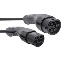 InLine® EV Autoladekabel Typ 2, 22 kW, 3-phasig, 5 m