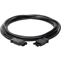 Kopp Verbindungsleitung kompatibel GST-Stecksystem St/Bu, 1,5mm², 5m, schwarz
