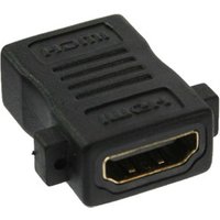 InLine® HDMI Adapter zum Einbau, HDMI A Buchse/Buchse, vergoldete Kontakte, 4K2K