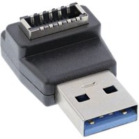 InLine® USB 3.2 Adapter, USB-A Stecker zu intern USB-E Frontpanel Buchse