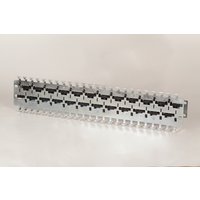 Haltepanel zur 19" / Wandmontage von 24x, Verbinder 37597.1