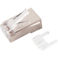 RJ45 Stecker + Zubehör RJ45 Stecker STP, Cat.6, - 1 VPE = 10 St�ck
