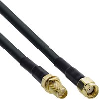 InLine® WLAN Kabel, R-SMA-Stecker auf R-SMA-Kupplung, 20m