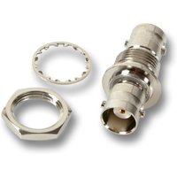 Serielle und Paralelle Kabel und Adapter Einlochadapter Buchse/Buchse RG58 50 Ohm, mit Masseisolation - 1 VPE = 50 St�ck