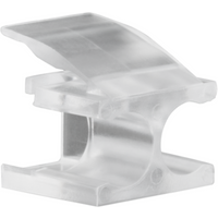 Glasfaser Stecker Clip LC Duplex transparent, wieder lösbar - 1 VPE = 200 St�ck