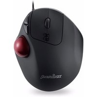 Perixx PERIMICE-517, Ergonomische Trackball Maus, USB-Kabel, schwarz