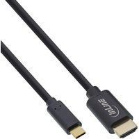 InLine® USB Display Kabel, USB-C Stecker zu HDMI Stecker, 5m