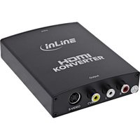 InLine® HDMI zu Composite/S-Video Konverter mit Audio, PAL/NTSC