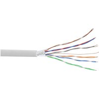 InLine® Telefon-Kabel 12-adrig, 6x2x0,6mm, zum Verlegen, 100m Rolle