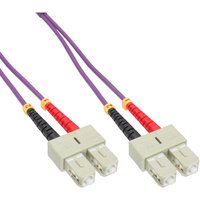 InLine® LWL Duplex Kabel, SC/SC, 50/125µm, OM4, 20m