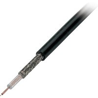 Koaxialkabel RG174 U, 50 Ohm schwarz, 100m