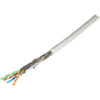 Patchkabel Cat5e SF/UTP 300MHz, 4x2xAWG26, FRNC-B, grün