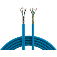 INFRALAN® Cat.6A 500 AWG23 U/UTP 4P CPR, B2ca RAL5015 blau 305m