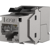 Keystone + Adapter RJ45 Keystone STP, Cat.6A, 500MHz, Komponenten zertifiziert - 1 VPE = 12 St�ck