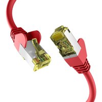 Patchkabel CAT6a ROT 15m Patchkabel S/FTP PIMF, RJ45 Netzwerkkabel Ethernetkabel LAN DSL - 1 VPE = 5 St�ck