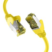 Patchkabel CAT6a GELB 15m Patchkabel S/FTP PIMF, RJ45 Netzwerkkabel Ethernetkabel LAN DSL - 1 VPE = 5 St�ck