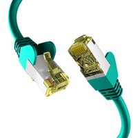 Patchkabel CAT6a GRÜN 25m Patchkabel S/FTP PIMF, RJ45 Netzwerkkabel Ethernetkabel LAN DSL - 1 VPE = 5 St�ck