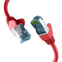 Patchkabel RJ45 PATCHKABEL mit CAT7 ROHKABEL ROT 20m, S/FTP PIMF Netzwerkkabel LAN DSL - 1 VPE = 5 St�ck