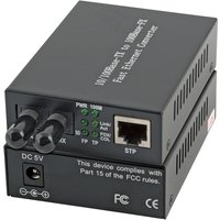 Media Konverter RJ45-STP/ST, 1310nm/2km, Fast Ethernet