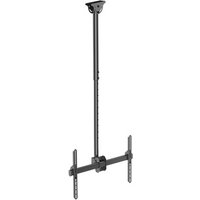 Teleskop Universal Deckenhalterung für 1, LED LCD TV 37"-70", langer Arm