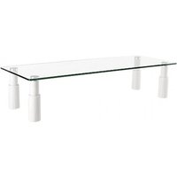 Universal Ablagetisch aus Glas, 580 x, 210 x 130 mm