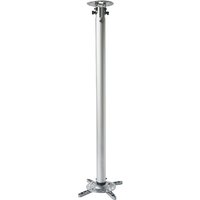 Profi Deckenhalterung für Beamer, ausziehbar, 110-197cm, Silber