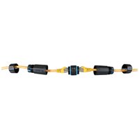IP67 + IP68 Steckverbinder RJ45 Cat.6 IP68, Durchführungskupplung,Buchse/Buchse Verb - 1 VPE = 20 St�ck