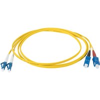 INFRALAN® Duplex Patchkabel LC-SC OS2 G652D, 10m LSZH 2mm gelb