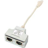 Telekom + LSA Systeme T-Adapter Cat.5e 10/100BaseT / ISDN, - 1 VPE = 25 St�ck