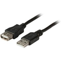 USB USB2.0 Verlängerungskabel A-A,St-Bu 5,0m, grau, Classic - 1 VPE = 10 St�ck