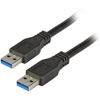 Multimedia USB3.0 Anschlusskabel A-A, St.-St., 5,0m, schwarz, Classic - 1 VPE = 40 St�ck