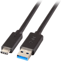 USB USB3.2 Gen 1 Superspeed Kabel, Type A/M, ?C/M,3A, 5Gbit, 0,5m - 1 VPE = 10 St�ck