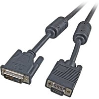 VGA / DVI DVI/VGA Monitorkabel,DVI12+5/HDSUB15, Stecker, 3m - 1 VPE = 50 St�ck