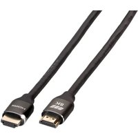 HDMI Ultra HighSpeed HDMI Kabel with, Ethernet 8K60Hz,A-A St-St, Premium Alumi - 1 VPE = 10 St�ck