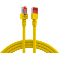 Patchkabel RJ45 Patchkabel Cat.6 S/FTP LSZH, gelb 2m - 1 VPE = 10 St�ck