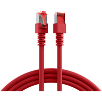 Patchkabel RJ45 Patchkabel Cat.6 S/FTP LSZH, rot 30m - 1 VPE = 5 St�ck