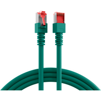 Patchkabel RJ45 Patchkabel Cat.6 S/FTP LSZH, grün 25m - 1 VPE = 5 St�ck