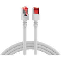 RJ45 Patchkabel Cat.6 S/FTP LSZH, weiß 30m