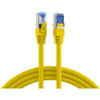 Patchkabel RJ45 Patchkabel Cat.6A S/FTP TPE, Cat.7 Rohkabel superflex gelb 30m - 1 VPE = 5 St�ck