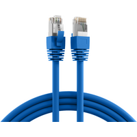 RJ45 Patchkabel Cat.8.1 S/FTP LSZH, BC blau 7,5m
