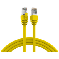 Patchkabel RJ45 Patchkabel Cat.8.1 S/FTP LSZH, BC gelb 5m - 1 VPE = 10 St�ck