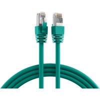 Patchkabel RJ45 Patchkabel Cat.8.1 S/FTP LSZH, BC grün 2m - 1 VPE = 10 St�ck