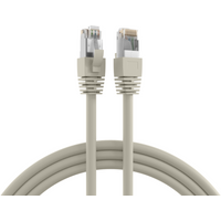RJ45 Patchkabel Cat.8.1 S/FTP LSZH, BC grau 10m