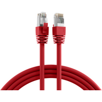 Patchkabel RJ45 Patchkabel Cat.8.1 S/FTP LSZH, BC rot 10m - 1 VPE = 5 St�ck