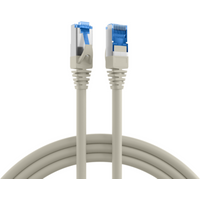 Patchkabel RJ45 Patchkabel Cat.6A S/FTP PVC, UL grau 20m - 1 VPE = 15 St�ck