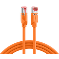 Patchkabel RJ45 Patchkabel Cat.6A S/FTP LSZH, Draka UC900 TM21 orange 10m - 1 VPE = 5 St�ck