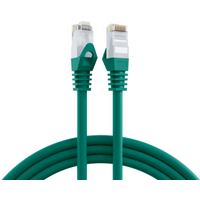 Patchkabel RJ45 Patchkabel Cat.6 U/UTP LSZH, CCA grün 5m - 1 VPE = 10 St�ck