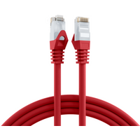 Patchkabel RJ45 Patchkabel Cat.6 U/UTP LSZH, CCA rot 5m - 1 VPE = 10 St�ck