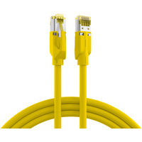 RJ45 Patchkabel Cat.6A S/FTP LSZH, Draka UC900 TM31 gelb 10m
